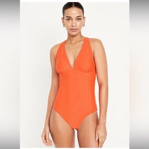 Tie-Back One-Piece Swimsuit